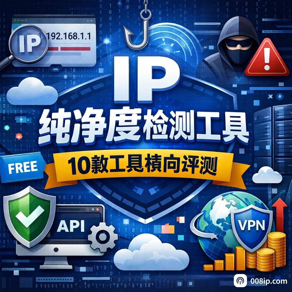 IP纯净度检测工具横评：10款实测对比与选型指南