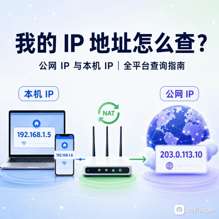 如何查看自己的 IP 地址？9 种方法全平台覆盖