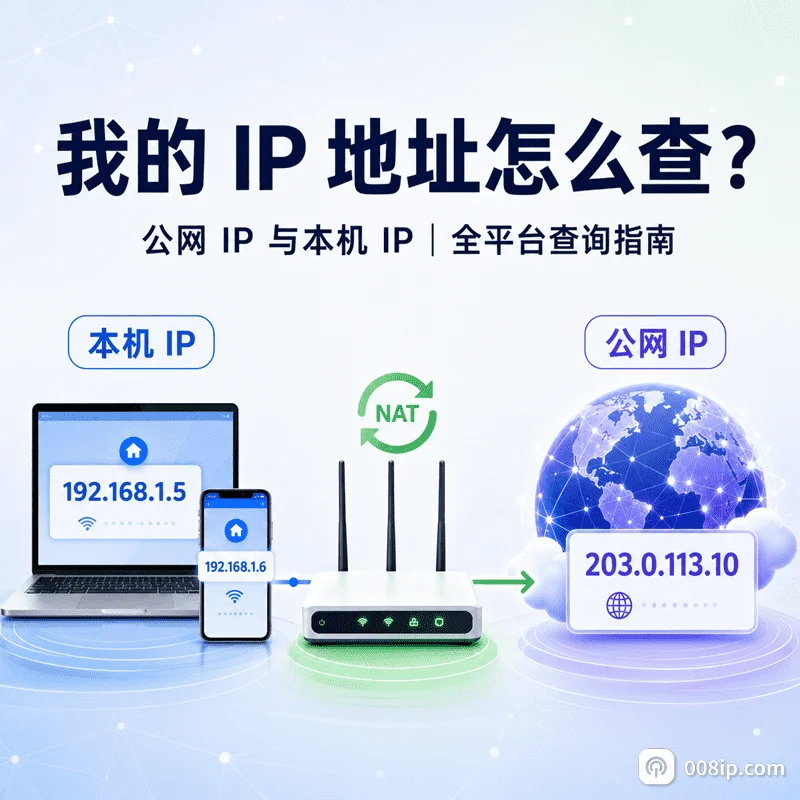 如何查看自己的 IP 地址？9 种方法全平台覆盖