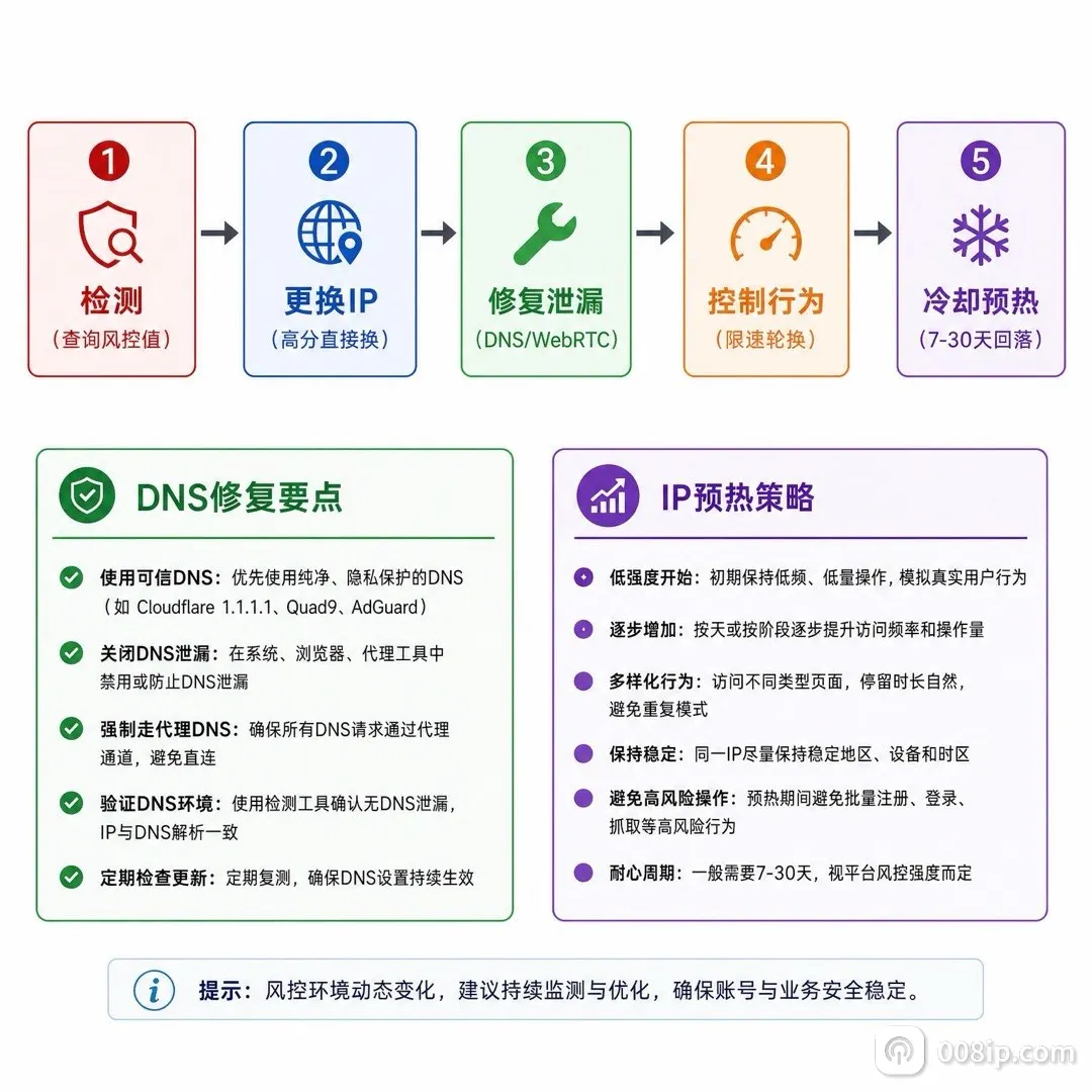 降低IP风控值的五种实操方法